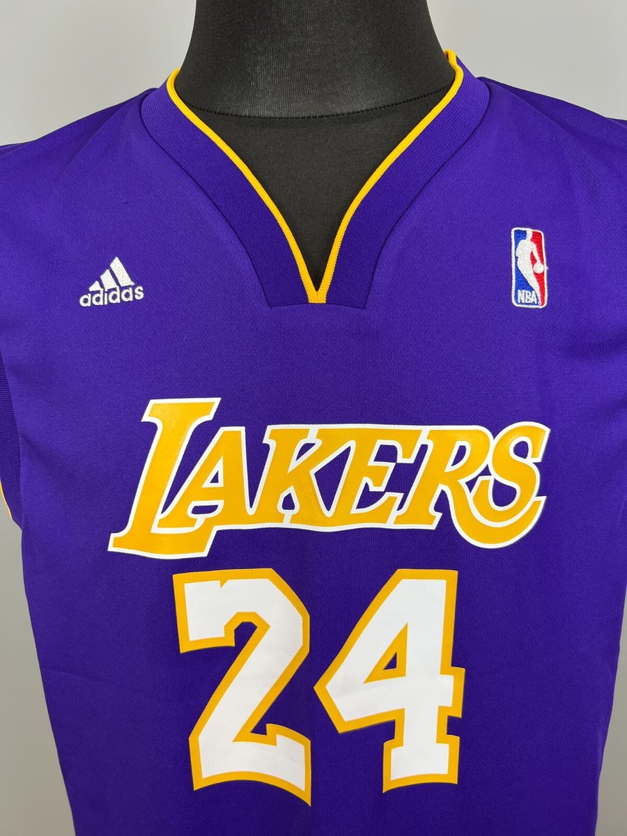 KOBE BRYANT LOS ANGELES LAKERS JERSEY NBA BASKETBALL ADIDAS MENS