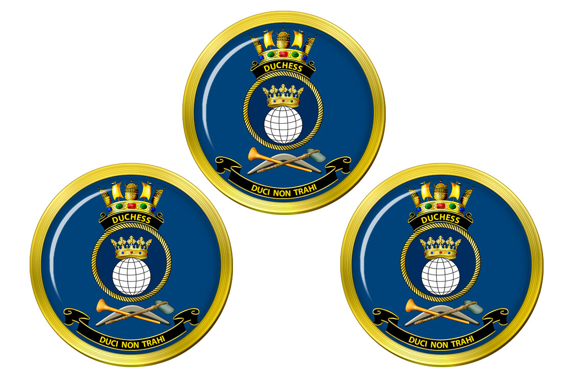 HMAS Duchess Royal Australian Navy Golf Ball Markers