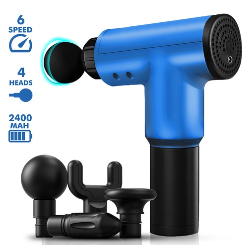 Massage Gun Deep Percussion Massager Muscle Vibration Tissue Relaxing Therapy UK - Picture 12 of 18