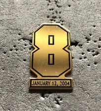 Boston Bruins #8 Retired Honoring Night (Cam Neely) NHL Hockey Pin