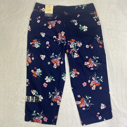 Pantalones Capris St Johns Bay para mujer talla 6 secretamente delgados tiro medio conjunto de 2 nuevos con etiquetas - Imagen 10 de 15