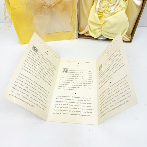 Libreria Disney Porcellana Bella Bambola Bella Ltd Ed Knickerbocker - Foto 6 di 14
