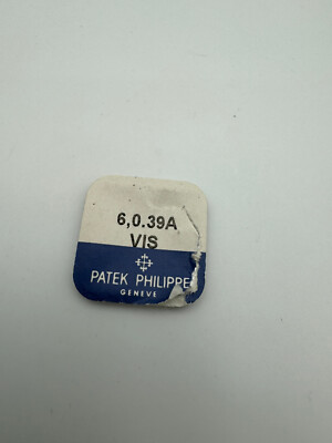 Patek Philippe 6,0,39a vis parti Teile Neu Blister Uhrwerk Movement