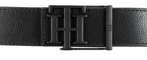 100% ORIGINAL TOMMY HILFIGER Lydia Leather Reversible Belt For Men - Black+Brown - Picture 5 of 10