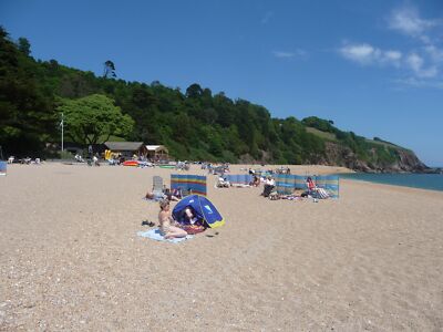 Photo 6x4 Blackpool Sands : Shingle Beach Blackpool/SX8547 On the shingl c2010