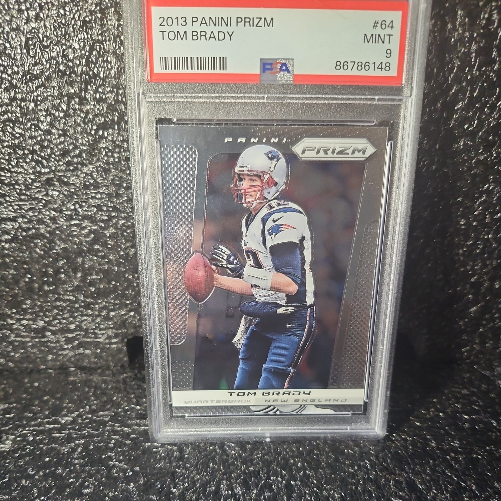 2013 Panini Prizm #64 TOM BRADY PSA 9