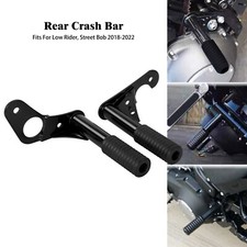 Rear Highway Crash Bar Passenger Foot Pegs For Harley Softail Low Rider 18-2023