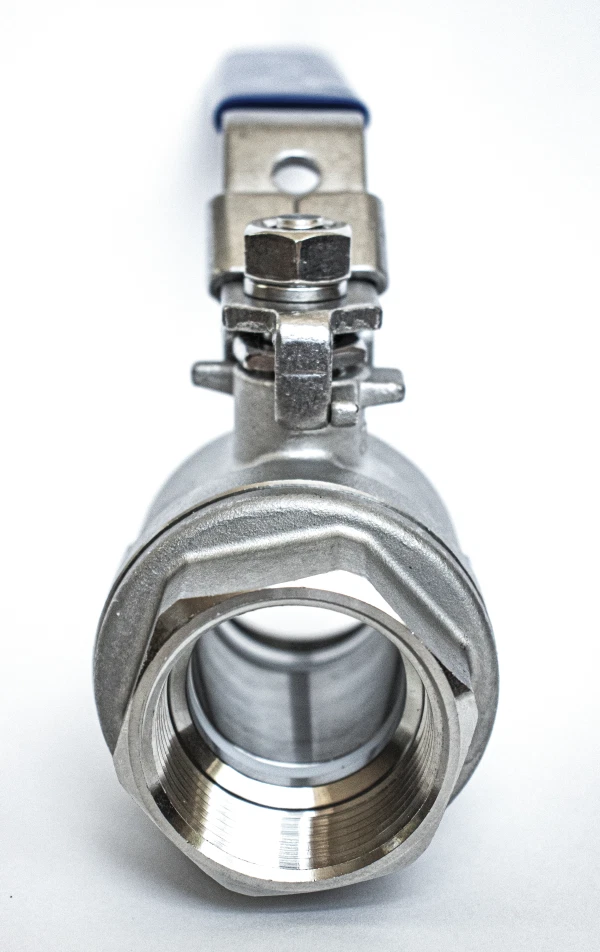 2" Stainless Steel Ball Valve - 316SS Full Port NPT WOG 1000 Valve - Image 4 of 4