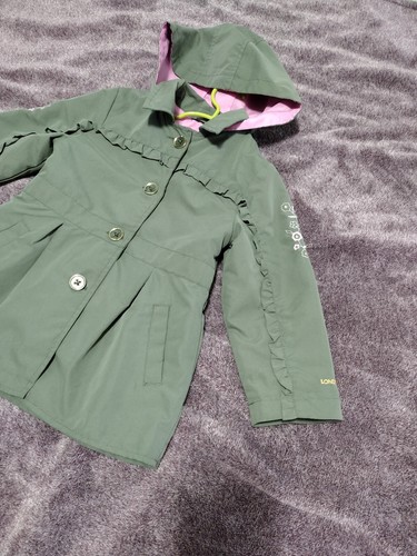 London Fog Girl's lightweight Trench Coat Jacket size 4T - Picture 4 of 7
