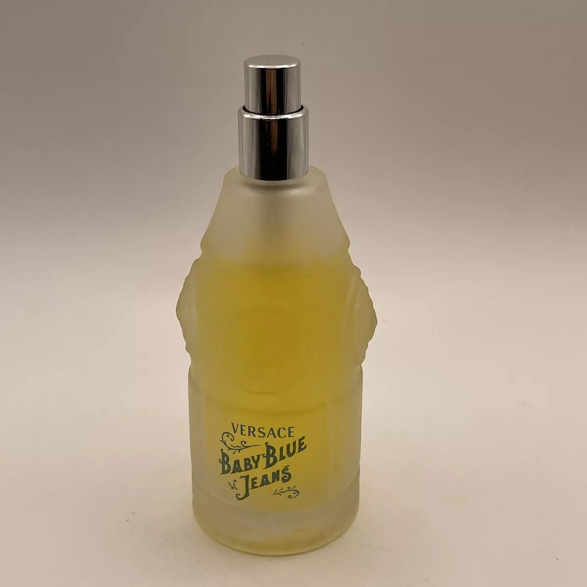 Versace BABY BLUE JEANS For Men 1.7oz Eau de Toilette Spray Vintage NEW NoBox