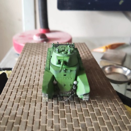 Homemade 1/72 Soviet BT-7 Light Cavalry Tank Painted Finished Model Ornaments - Picture 3 of 4
