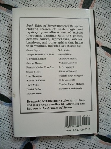 Irish Tales of Terror (Peter Haining, 1988 HCDJ) - Picture 2 of 12