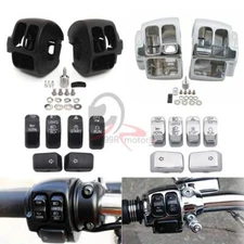 Switch Housing Cover Switch Caps For Harley Softail  Heritage Night Rod Muscle