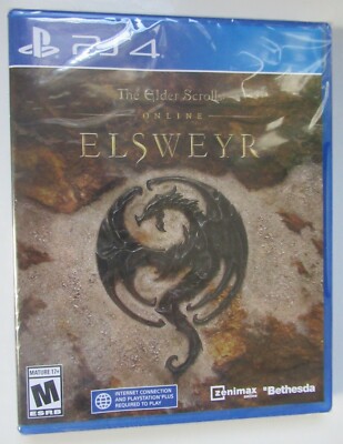 PS4 The Elder Scrolls Online Elsweyr Video Game 2019 Bethesda NEW | eBay