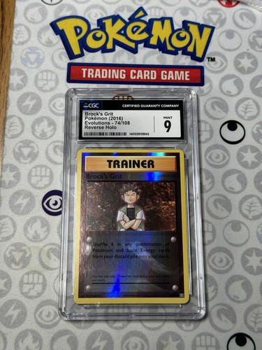 Pokemon - La Determinazione Di Brock (107/108) - XY Evolutions - Carta Olografica