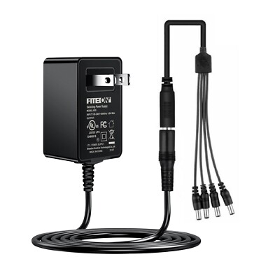 UL 5ft 9V Adapter Power for Dod Fx86B Death Metal Guitar Effects Pedal Charger