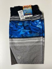 Boy's XeroXPosur Swim Shorts Trunks Size L 14-16 NEW MSRP 30.00