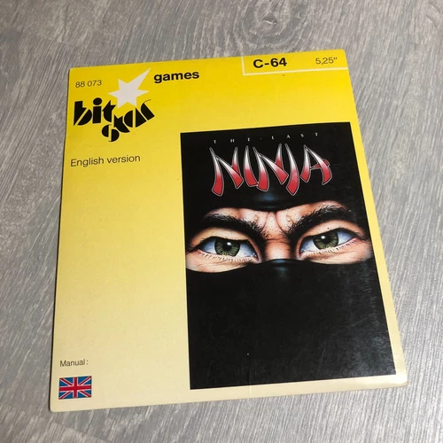 Commodore 64 Game - The Last Ninja - Disk 5.25