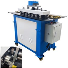 220V Seam Lock Forming Machine Iron Aluminum Sheet Metal Seamer Biting Machine