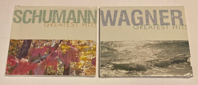 (2) WAGNER & SCHUMANN Greatest Hits [NEW] CD Lot Kathlene Guth Classical