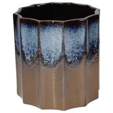 Vaso Enigma Sfaccettato 20x21 cm Bronzo Ceramica Andrea Fontebasso Tognana-SALDI
