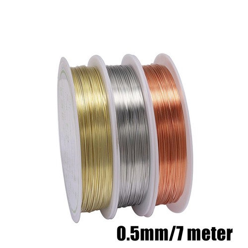 Copper Wire Cord String Bead Beading Jewellery Bracelet Thread Line DIY Craft AU - Picture 39 of 53