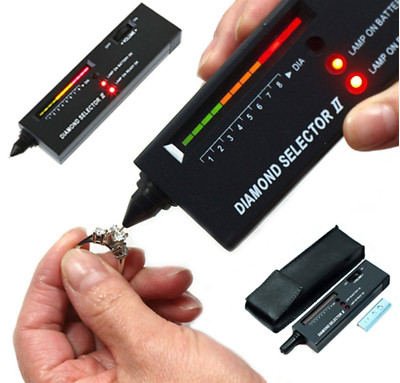 NEW DIAMOND SELECTOR II, DIAMOND TESTER. PERFECT. EASY TO USE, WITH BATTERY 100%