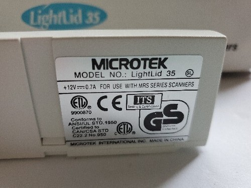 Microtek LightLid 35 Scans 35mm Slides For Flatbed Scanners - Picture 3 of 6
