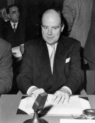 Scottish Conservative politician & Secretary State Colonies Iain Mac- Old Photo
