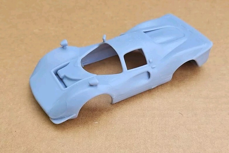 ABS-LIKE RESIN 3D PRINTED 1/24 1967 FERRARI 330 P4 BODY | eBay