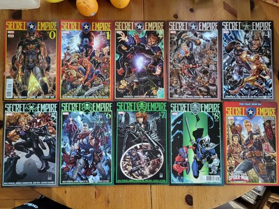 Secret Empire #1-8 (2017) COMPLETE SET NM Plus  issue #0 & FCBD
