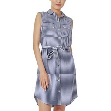 Jones New York Womens Mini Collared Shirtdress SZ XS MISSING BELT