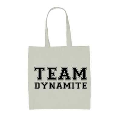 Team Dynamite - Canvas-Einkaufstasche - Gladiator TV Game Show Name Anwärter