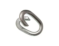 New 10 X Chain Repair Link Connectors M7 BZP Zinc Plated Steel - Onestopdiy - HD