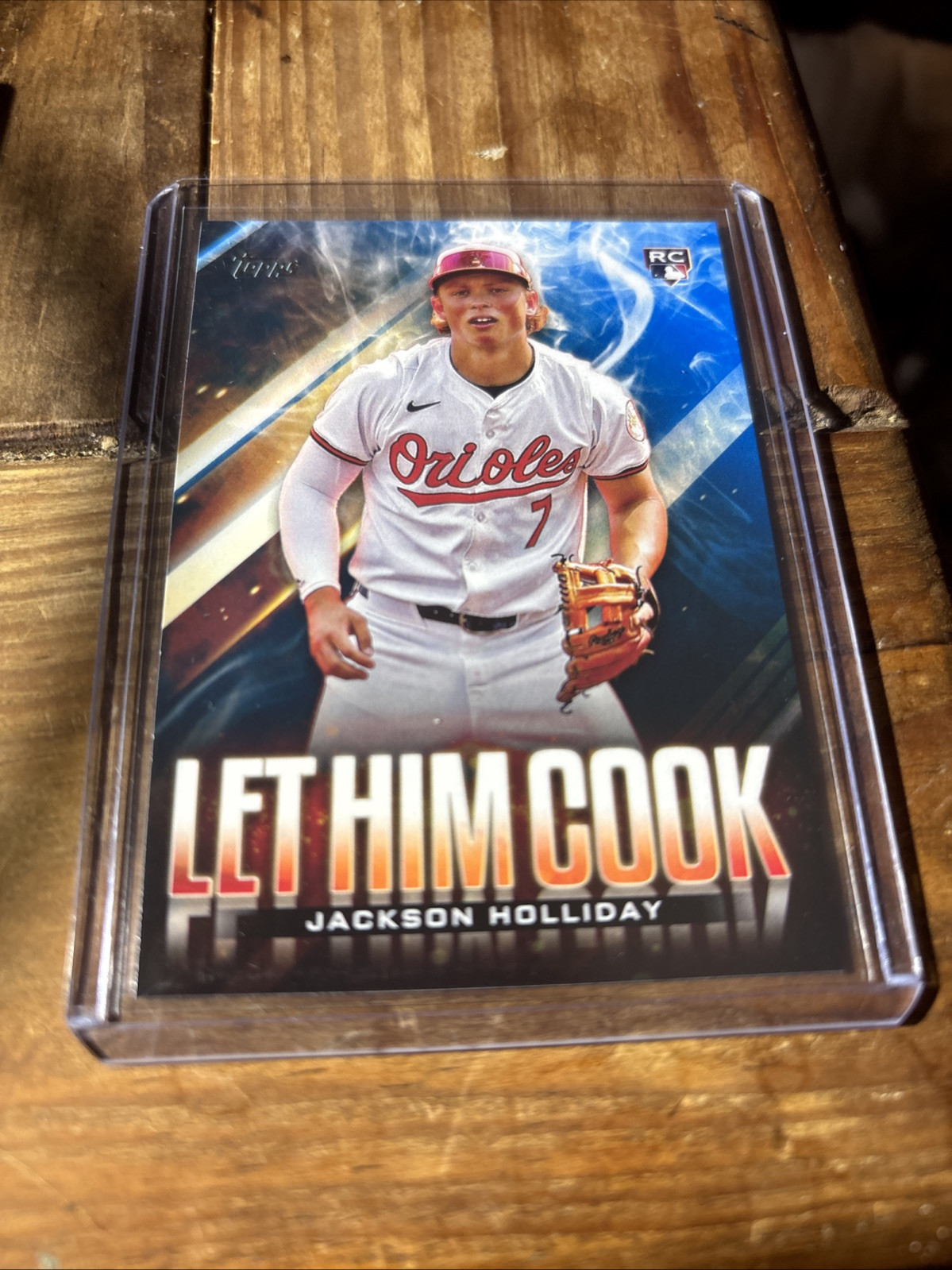 2024 Topps Update Series - Let Him Cook Jackson Holliday #LHC-25 (RC) Blue