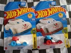 New 2025 Hot Wheels Lot Of 2 Quick Chat Color Vary White Silver Vintage Toy