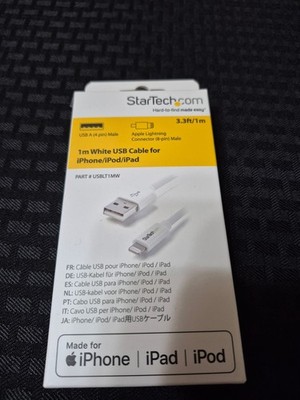 Startech.Com  1M  3Ft Usb To Lightning Cable Iphone / Ipad Charging/Sync Cord
