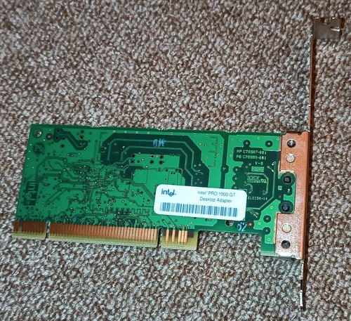 Intel PRO/1000 GT Desktop Adapter PWLA8391GT C80235-001 PCI Netzwerkkarte - Photo 3/3