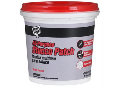 #ad #ad DAP 10504 All Purpose Stucco Patch White Quart Gray $14.21