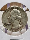1957-P Washington Quarter Raw VF