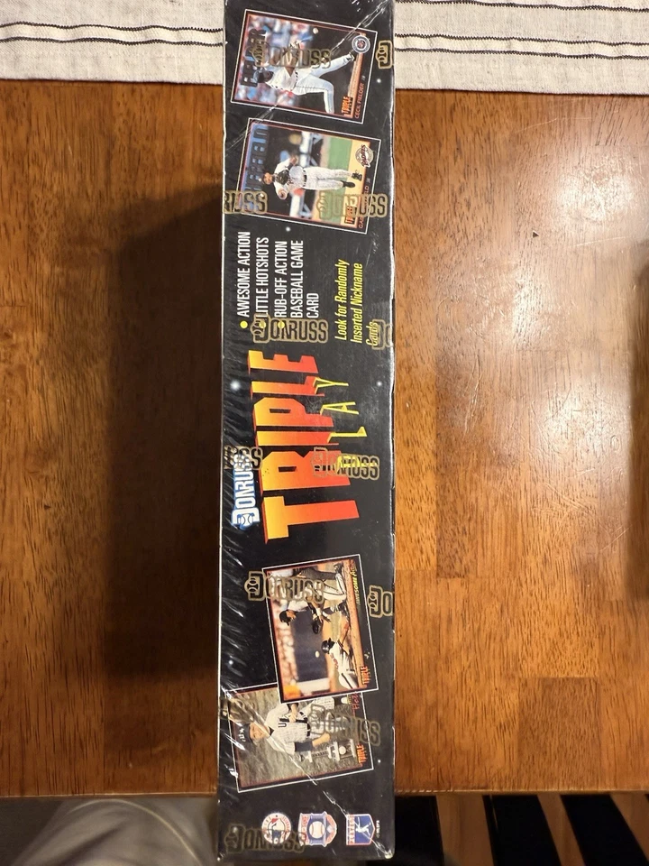 1993 Donruss Triple Play Baseball Wax Box - 36 Sealed Packs -Factory Sealed - Image 4 of 4