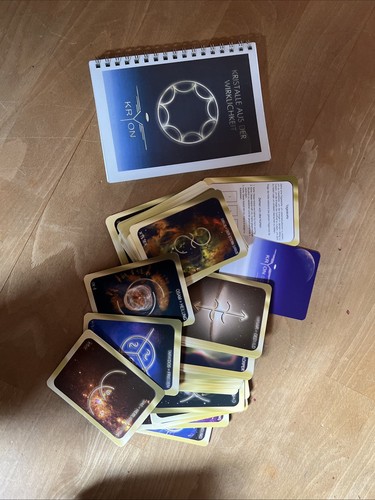 Kristalle Aus Der Wirklichkeit , KRYON. SangtarBuch + Karten Neuwertig ,Rarität
