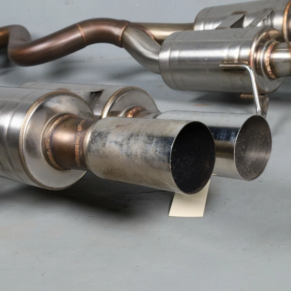 2008-2013 BMW M3 S65 Becker Axle Back Exhaust System Stainless - Image 4 of 4