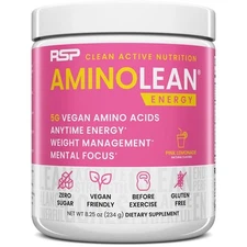 RSP NUTRITION AminoLean Pre Workout Powder Amino Energy & Weight Management w...