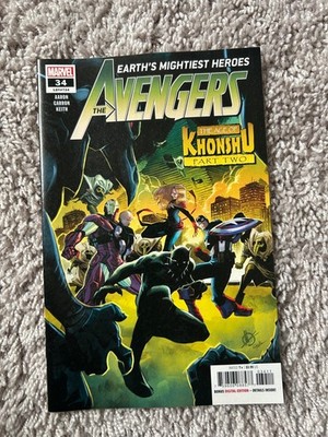 Avengers Vol. 8 #34, 2020. The Age of Khonshu'' story arc. Written by Jason Aar