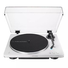 AUDIO-TECHNICA AT-LP70xBTWS giradischi a cinghia 33-45 giri Bluetooth e preamp