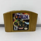 Legend of Zelda Majora’s Mask N64 Gold Cart Only Authentic & Tested- Holo