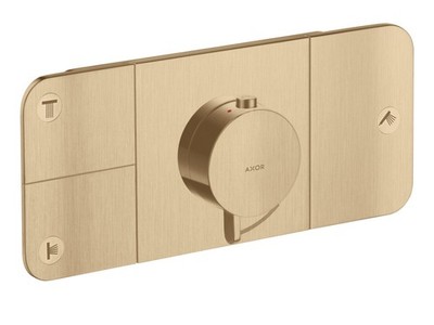 Hansgrohe thermostat UP Axor One ready set 45713140 Brushed Bronze