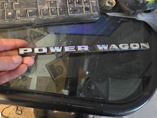 Vintage 1973-77 Dodge Truck Power Wagon Hood Emblem Oem Mopar Vintage 1973-77 Dodge Truck Power Wagon Hood Emblem Oem Mopar