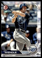 2019 Bowman Joey Wendle Tampa Bay Rays #3